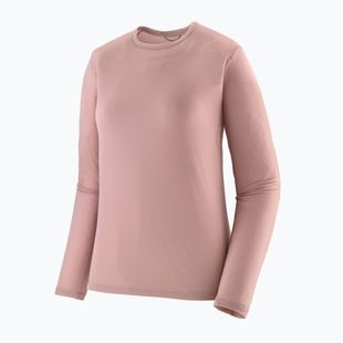 Дамски термоактивен суитшърт Patagonia Capilene Lightweight Crew fuzzy mauve