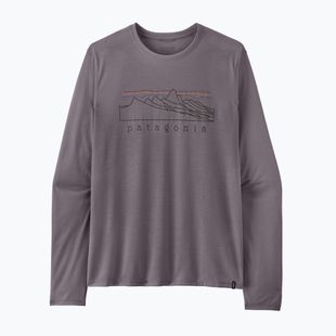 Мъжка блуза с дълъг ръкав Patagonia Cap Cool Trail Stratapeaks may grey