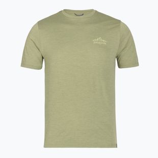 Мъжка тениска Patagonia Cap Cool Daily Shirt - Cloud Crag gumtree green - light gumtree green x-dye