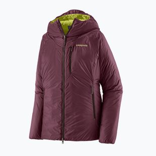 Дамско ватирано яке Patagonia Das Light Hoody berry fig