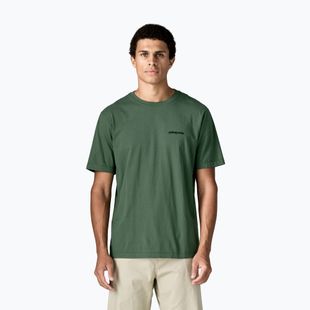 Мъжка тениска Patagonia P-6 Logo canopy green