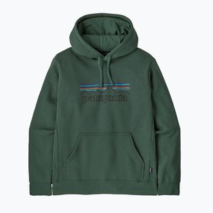Мъжки суитшърт Patagonia P-6 Logo Uprisal Hoody p-6 outline: canopy green