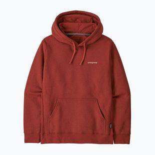 Мъжки суитшърт Patagonia Boardshort Logo Uprisal Hoody Rusty Red