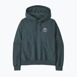 Дамски суитшърт за трекинг Patagonia Great Waves Daily Hoody summit blue