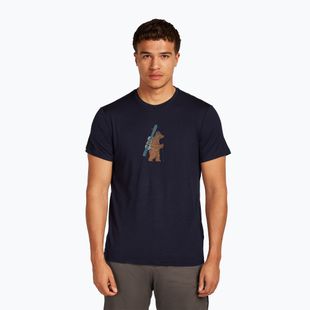 Мъжка тениска Icebreaker Merino 150 Tech Lite Bear Tour midnight navy