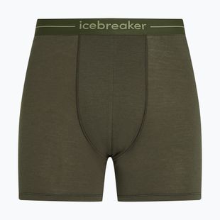 Мъжки термоактивни боксерки Icebreaker Anatomica dark loden