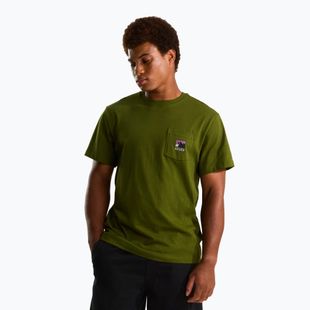 Мъжка тениска The North Face Mountain Logo Relaxed woodland green