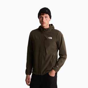 Мъжко софтшел яке The North Face Nimble Hoodie 2 new taupe green
