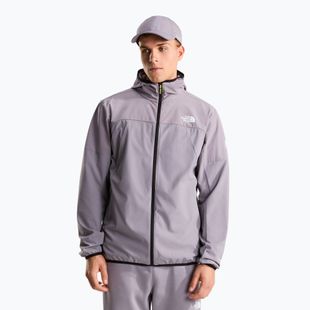 Мъжко софтшел яке The North Face Moutain Athletics Ushba Hooded trancscedent grey