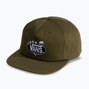 Шапка с козирка Vans Show Off Unstructured mossy olive