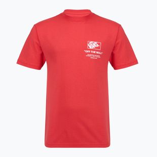 Мъжка тениска Vans Stacked Hi Tee crimson haze