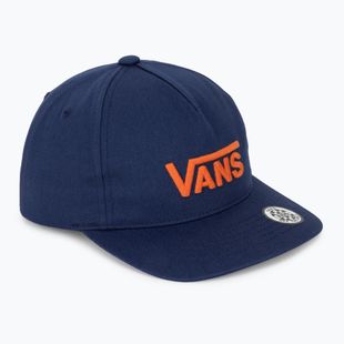 Детска шапка с козирка Vans Drop V Logo Snapback deep indigo