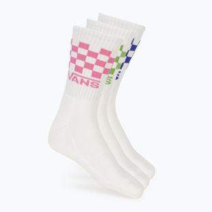 Чорапи Vans Classic Check Crew 3 чифта pink fizz