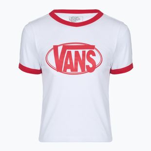 Дамска тениска Vans Center Chest Ringer Tee white