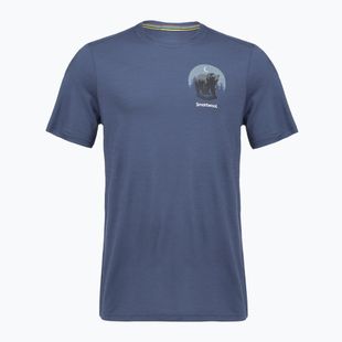 Мъжка тениска Smartwool Lunar Bear Active SS Graphic Tee nightfall blue