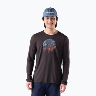 Мъжка блуза с дълъг ръкав Smartwool First Chair Pursuit Active LS mink heather