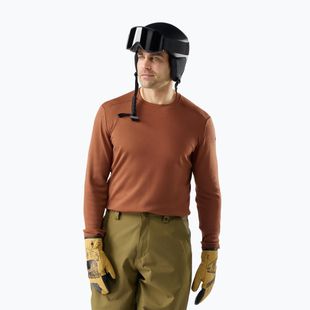 Мъжки термоактивен суитшърт Smartwool Merino 250 Baselayer Crew Boxed burnt sienna