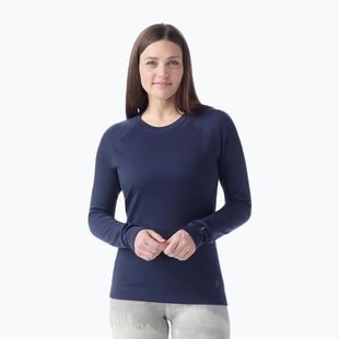 Дамски термоактивен суитшърт Smartwool Merino 250 Baselayer Crew Boxed deep navy