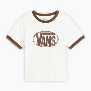 Дамска тениска Vans Center Chest Ringer Tee egret