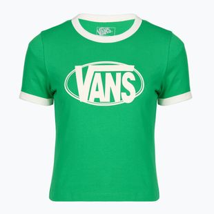 Дамска тениска Vans Center Chest Ringer Tee vivid verdant