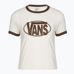 Дамска тениска Vans Center Chest Ringer Tee egret