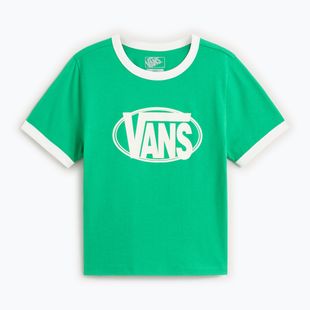 Дамска тениска Vans Center Chest Ringer Tee vivid verdant