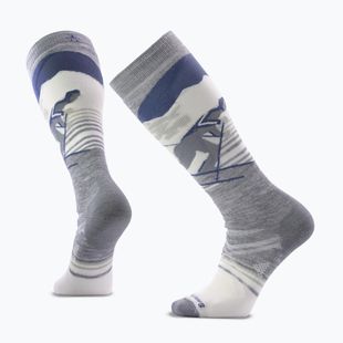 Скиорски чорапи Smartwool Ski Full Cushion Chute the Moon OTC light gray
