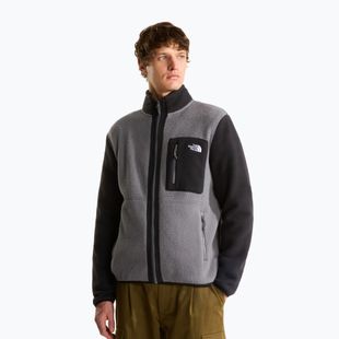 Мъжки поларен суитшърт The North Face Yumiori Full Zip smoked pearl/tn