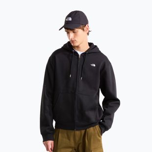 Мъжки суитшърт The North Face Essential Simple Dome RLX Full Zip tnf black