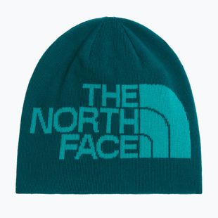 Зимна шапка The North Face Reversible Highline pacific teal/re
