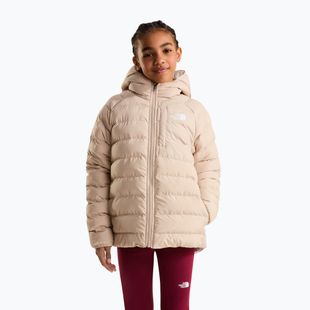 Детско ватирано яке The North Face Reversible Perrito Hooded timeless taupe