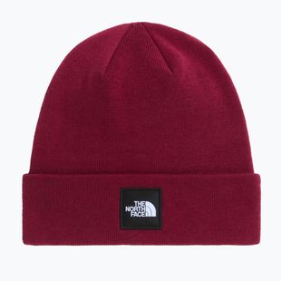 Зимна шапка The North Face Dock Worker Recycled Beanie burgundy crush
