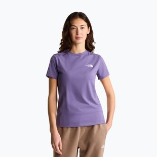 Дамска тениска The North Face Evolution Simple Dome Slim SS grounded plum