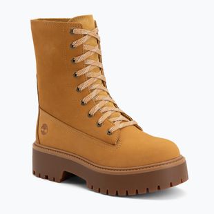 Дамски обувки Timberland Stone Street Mid Lace Up wheat nubuck