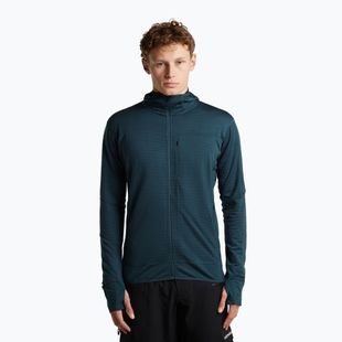 Мъжки суитшърт за трекинг Icebreaker Merino 300 Realfleece Descender Zip Hoodie abyss