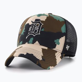 47 Марка Детройт Тайгърс Цифрова звезда Offside Dt кафява бейзболна шапка