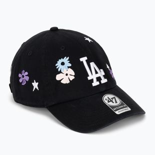 47 Марка MLB Лос Анджелис Доджърс Flora CLEAN UP бейзболна шапка черна
