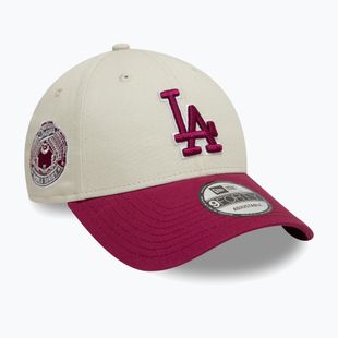 New Era WS Patch 9Forty Los Angeles Dodgers бейзболна шапка светло бежова