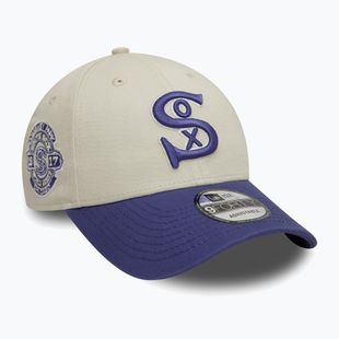 New Era WS Patch 9Forty Чикаго Уайт Сокс бейзболна шапка светло бежова