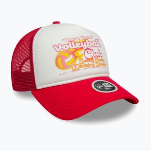 New Era Foam Trucker ярко розова бейзболна шапка