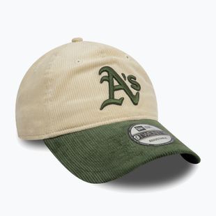 New Era Block Cord 9Twenty Oakland Athletics бейзболна шапка светло бежова