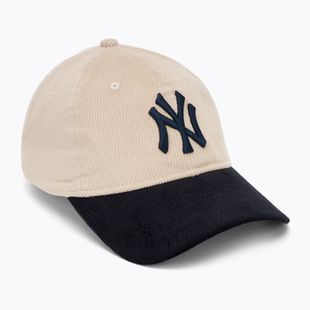 New Era Block Cord 9Twenty New York Yankees бейзболна шапка светло бежова