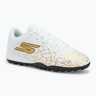 Детски футболни обувки SKECHERS Skx_1.5 Youth Jr TF white/gold