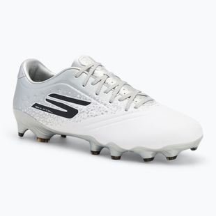 Мъжки футболни обувки SKECHERS Razor 1.5 Academy FG white/silver