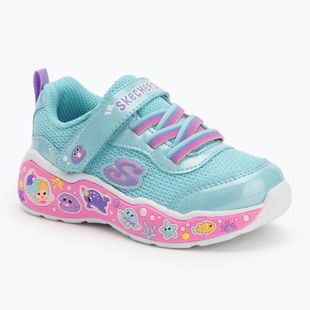 Детски обувки SKECHERS Play Scene Fun Squad turquoise