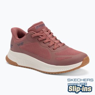 Дамски обувки SKECHERS Bobs Squad 4 Staple Look rose
