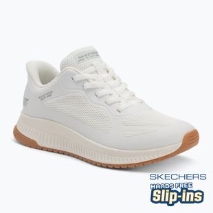 Дамски обувки SKECHERS Bobs Squad 4 Staple Look white