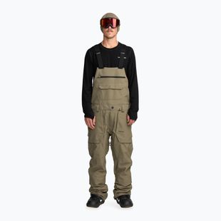 Мъжки панталони за сноуборд Volcom Roan Bib Overall military
