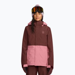 Дамско скиорско яке Volcom Bolt Insulated oxblood