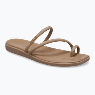 Дамски чехли Crocs Miami Toe Loop Sandal milk chocolate